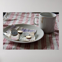 dinheiro e café