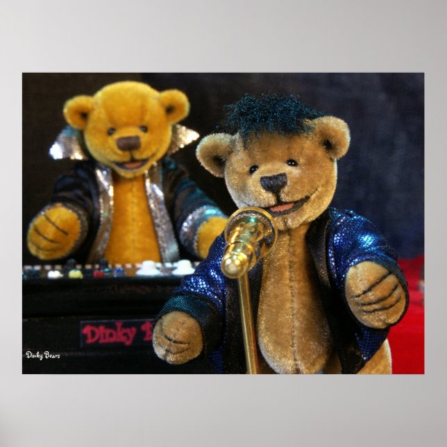 Poster Dinky Bears Singer (Frente)