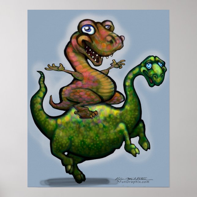 Poster Dino Bronco (Frente)