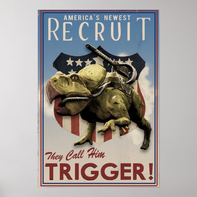 Poster Dino D-Day: Acionador (Frente)