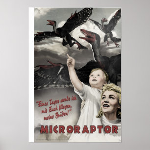 Poster Dino D-Day: Microraptor