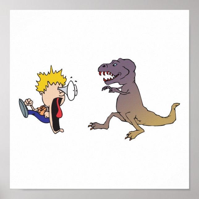 Pôster Dino Rampage (Frente)