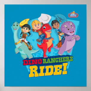 Poster Dino Ranch   Os Ranchers Andam!