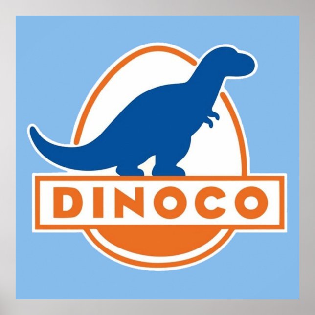Poster Dinoco (Frente)
