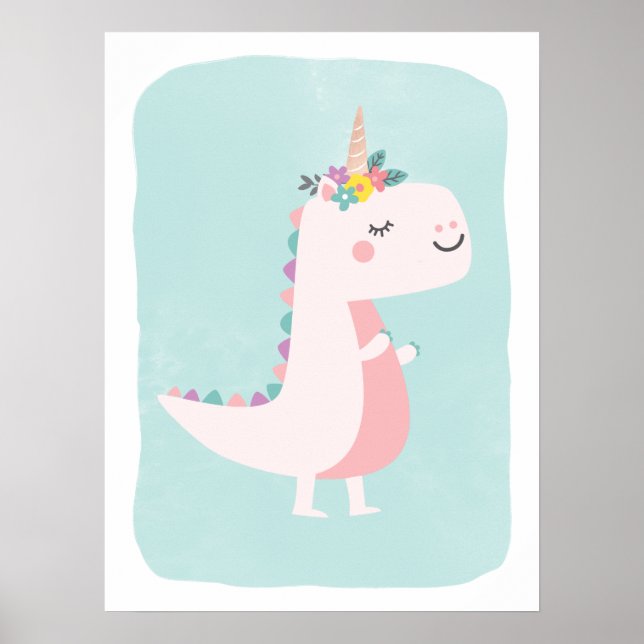 Poster Dinocorn (Frente)