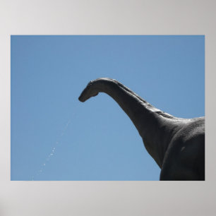 Poster Dinosaur Brontosaurus