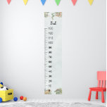 Poster Dinosaur Personalized Name Monogram F Growth Chart<br><div class="desc">Personalized Dinosaur Growth Chart for Kids , Custom Name & Monogram F Jungle Animal Height Chart , Boho Nursery Wall Art Track your child’s growth in style with this personalized jungle dinosaur growth chart, featuring adorable dinosaurs and soft boho colors. Designed to match modern nursery and kids’ room décor, this...</div>