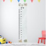 Poster Dinosaur Personalized Name Monogram G Growth Chart<br><div class="desc">Personalized Dinosaur Growth Chart for Kids , Custom Name & Monogram G Jungle Animal Height Chart , Boho Nursery Wall Art Track your child’s growth in style with this personalized jungle dinosaur growth chart, featuring adorable dinosaurs and soft boho colors. Designed to match modern nursery and kids’ room décor, this...</div>