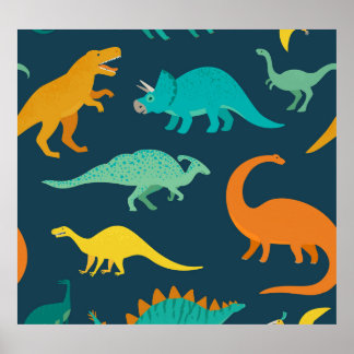 Poster Dinossauro Aventura: Carteira de Enfermeiro para C