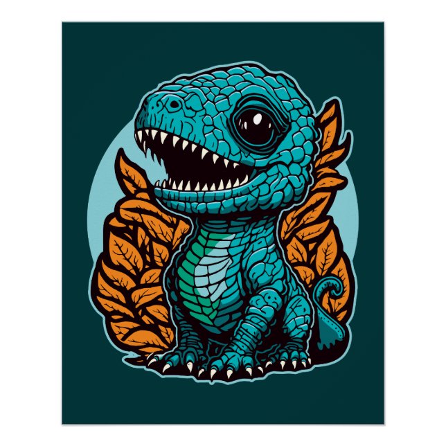 Pôster Dinossauro Bebê (Frente)