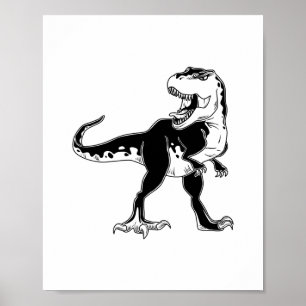 Poster dinossauro do Tyrannosaur