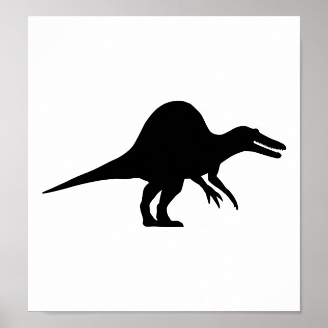Pôster Dinossauro espinossauro (Frente)