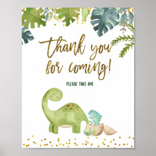 Poster Dinossauro Obrigado pelo sinal