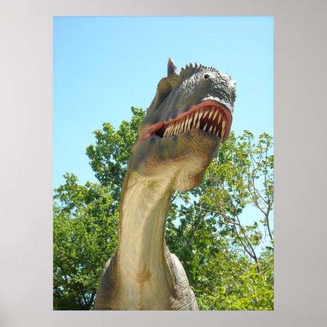 Poster Dinossauro T-Rex (Frente)