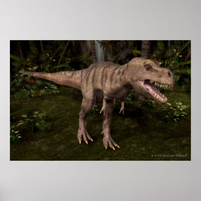 Poster Dinossauro T-Rex (Frente)