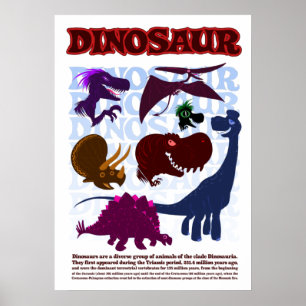 Poster Dinossauros