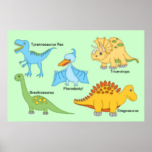 Poster Dinossauros