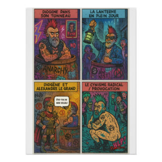 Pôster Diogène Punk