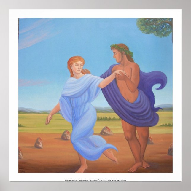 Poster Dionysus and Kore (Frente)