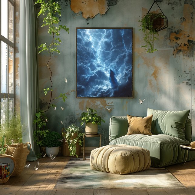 Pôster Diosa del Rayo: El Abrazo Místico de la Tormenta (Criador carregado)