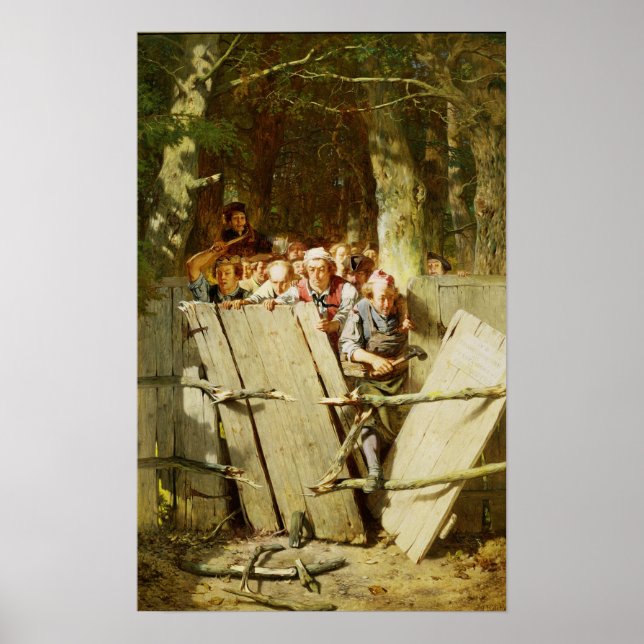 Pôster Direita do Caminho (Frente)