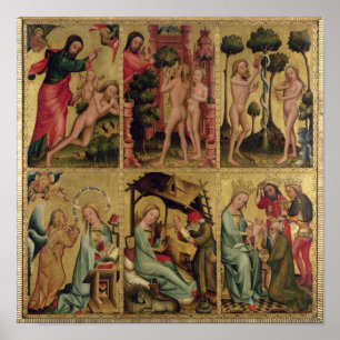 Pôster Direita interno do altar alto