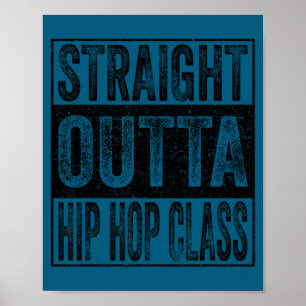 Poster Direto da aula de hip hop turma de 2026