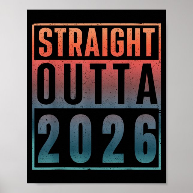Poster Direto de 2026 Nascimento do Clássico de Aniversár (Frente)