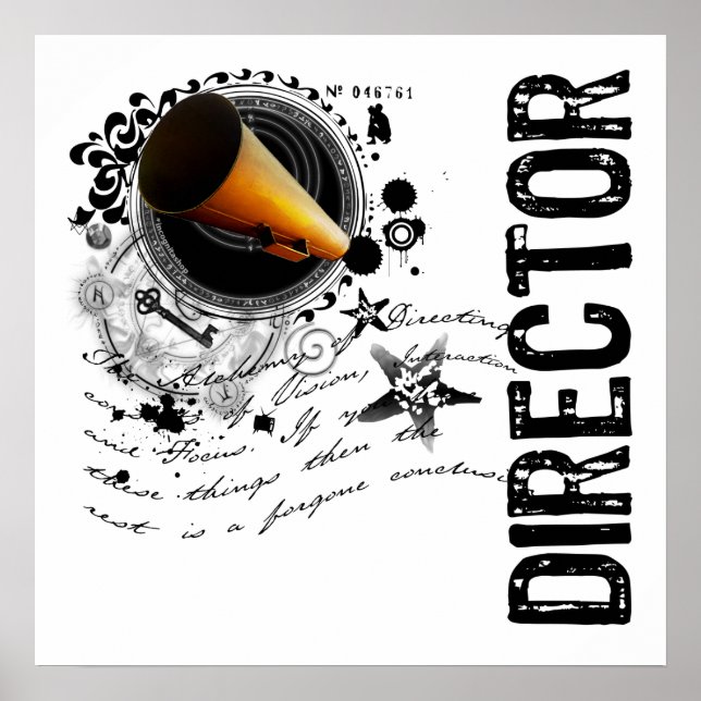Poster Diretor Alchemy (Frente)