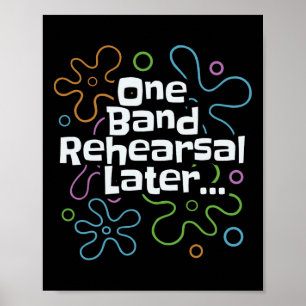 Poster Diretor de Banda Marcial Engraçado Professor de Mú