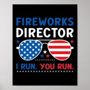 Poster Diretor de Fogos de Artifício Eu Corro Você Corre