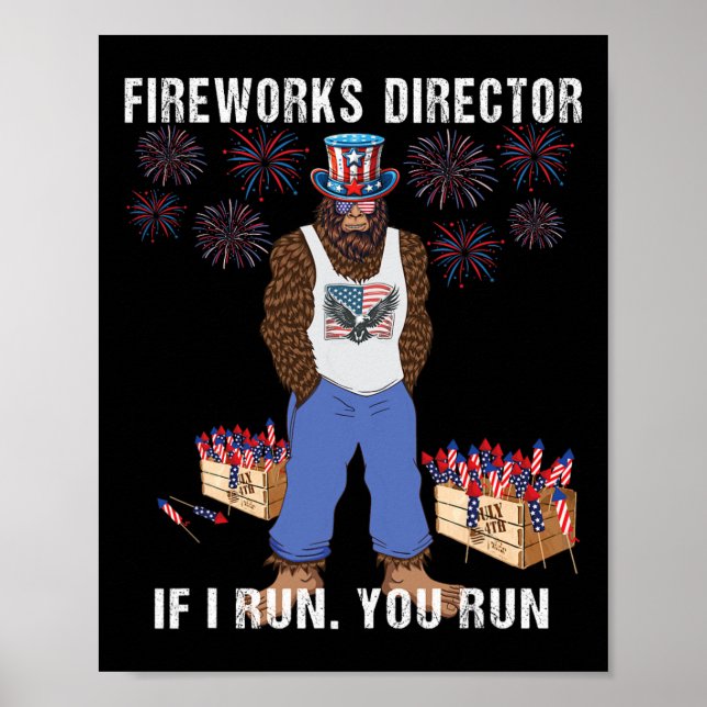 Poster Diretor De Fogos De Artifício - Eu Lhe Faço O Engr (Frente)