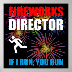 Poster Diretor do Fireworks - Se eu o executar