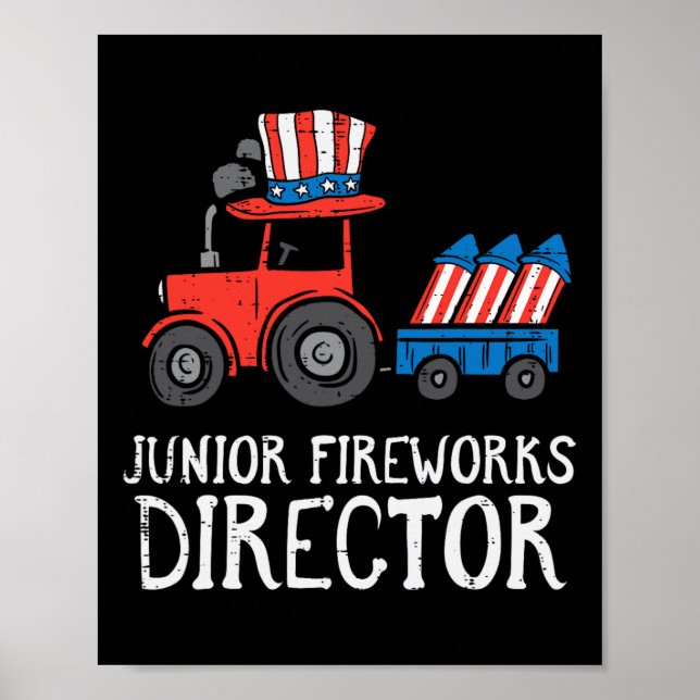 Poster Diretor Júnior de Fireworks Trator 4 De Julho Boys (Frente)