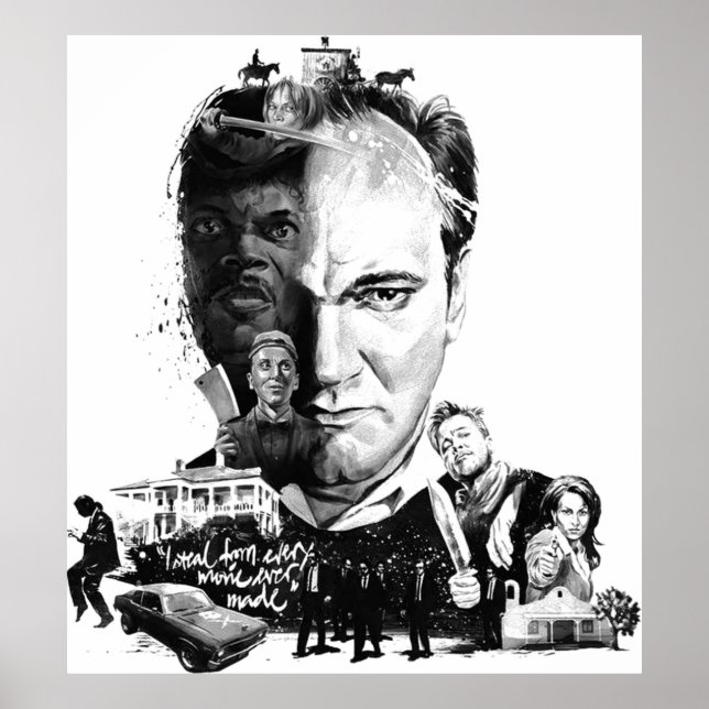 Poster Diretor Tarantino (Frente)