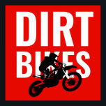 Poster Dirt Bikes Motocross Pop Art<br><div class="desc">Imagem de Pop de Motocross</div>