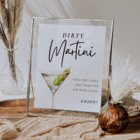 Dirty Martini - Sinal Signature Drink