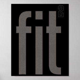 Poster Disciplina de treinamento de ginástica de cotação