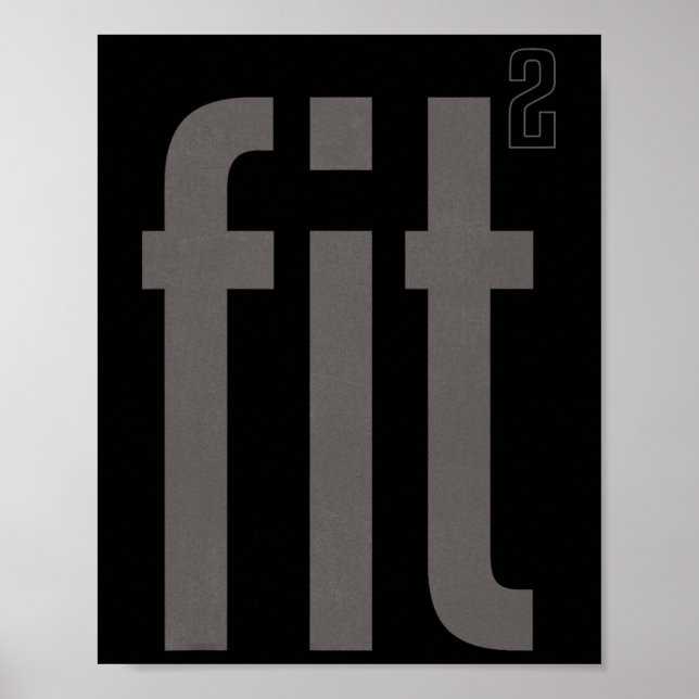 Poster Disciplina de treinamento de ginástica de cotação  (Frente)