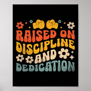 Poster Disciplina E Dedicação Boxer Sports B