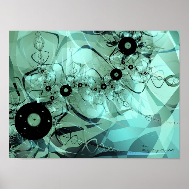 Pôster Disco (Frente)