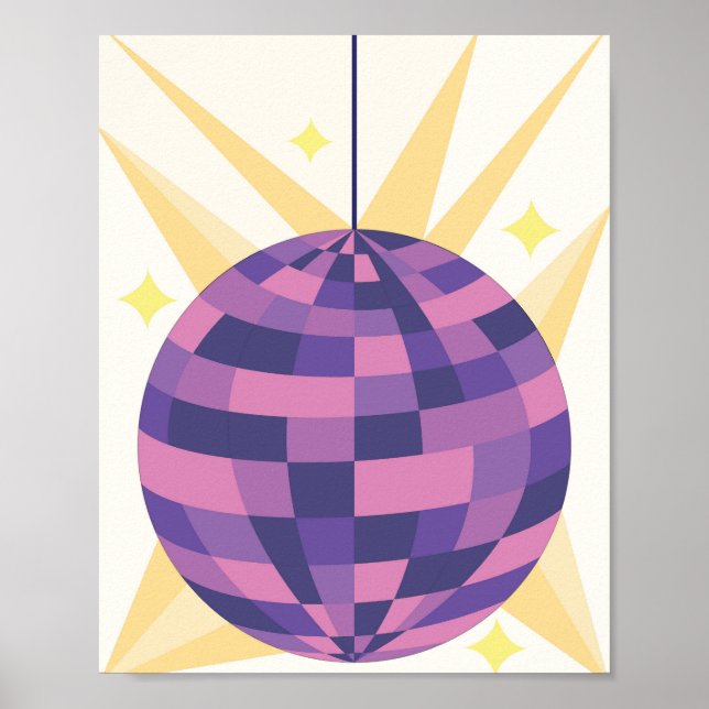 Poster Disco Ball (Frente)