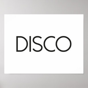 Poster DISCO Dancing
