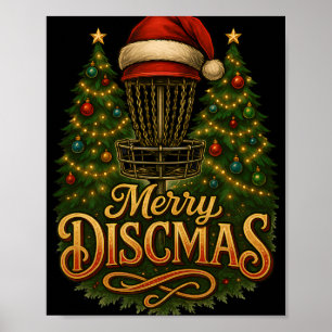 Poster Disco de Natal Merry Discmas