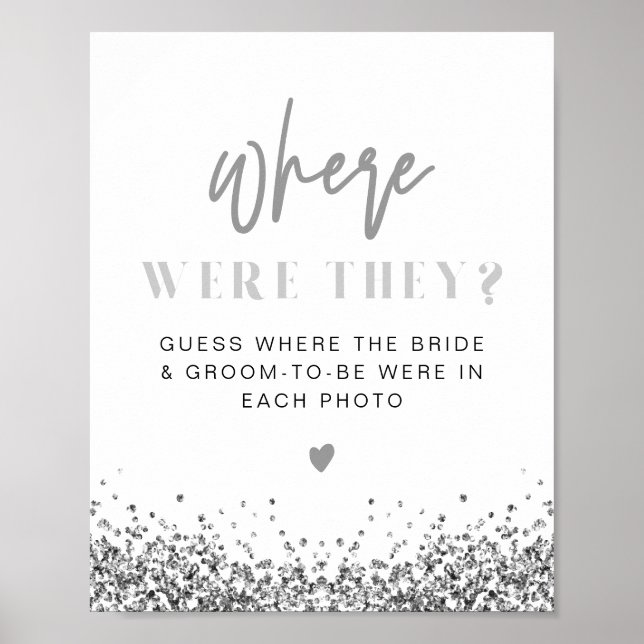 Poster Disco De Sequências De Prata Da REGINA Onde Eles A (Frente)