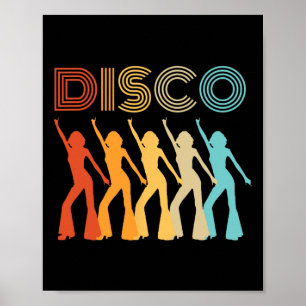 Poster Disco Diva Partido Temido 70s Retro Vintage Dan do