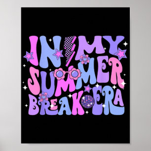 Poster Disco Groovy No Último Dia Da Escola Em Minha Brea