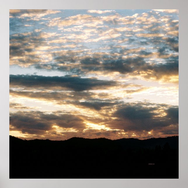 Poster Disco Nublado..... (Frente)