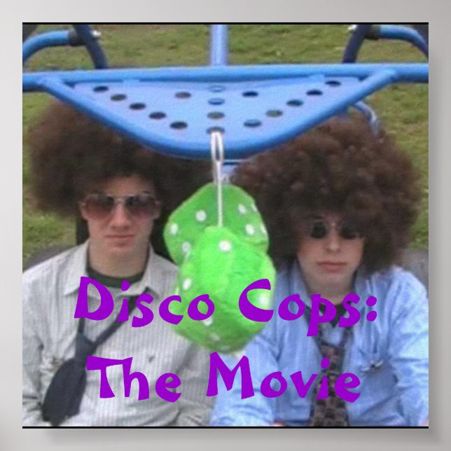 Poster Disco poster, Disco Cops:O Filme - Personalizado (Frente)