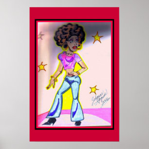 Poster Disco Queen